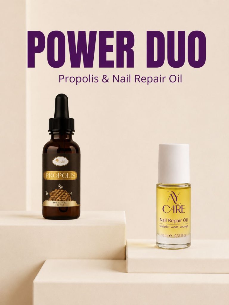 POWER DUO – Propolis 18% & AY Care Nail Repair Oil